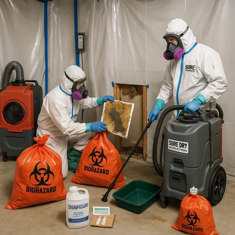 Contaminated Water Handling Protocols process in Caldwell, TX